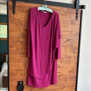 Soft Surroundings Magenta “Marla” Dress
